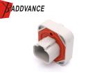 DT15-4P TE Deutsch Amphenol Male 4 Position Straight Flange Mount PCB Receptacle