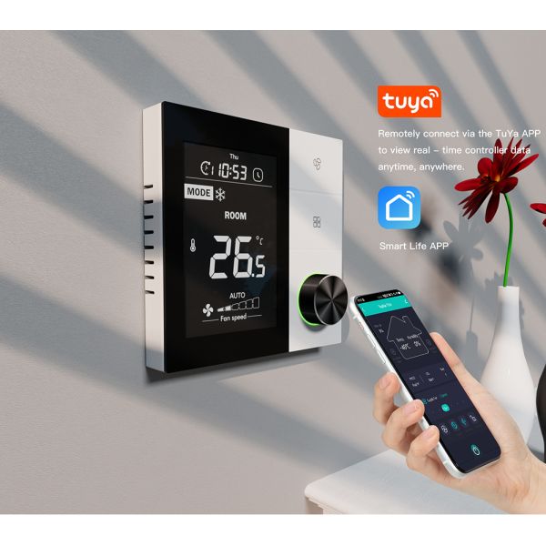 Programmable Temperature Controller With Knob Control For Commercial HVAC Projects