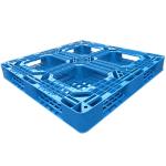 Economical Lightweight Plastic Pallets Blue Injection Moulded Pallets