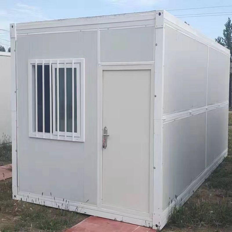 Compact Foldable Container House for Hospital Construction Site Direct Wholesal