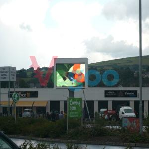 China 1R1G1B/SMD3535 P10 Outdoor Full color LED Display 320mm×160mm wholesale