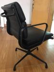 Modern Style Ergonomic Leather Office Chair Low Back Gross Weight 15.4 Kg
