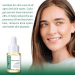 Collagen Face Serum Moisturizing Soothing Skin Firming Serum Transparent Essence