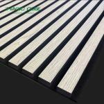 Modern Sound Absorption Decorative Slatted Wood Veneer Acoustic Panel for