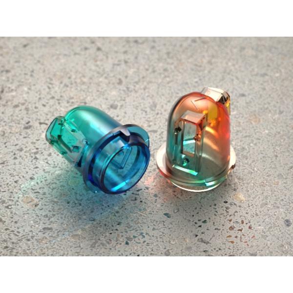 OEM / ODM : Precision Injection Molding & Transparent earphone charging box left bracket (1*4) No.24199
