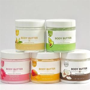 China Natural Moisturizer Body Lotion Shea Butter Whipped Rainbow Body Butter wholesale