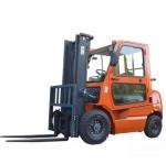 FD50T 5Ton 3ton 5m 6m 3 stage mast Diesel Forklift with cabin Euro5/EPA