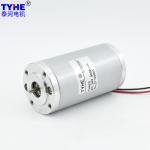 TYHE D42mm Permanent Magnet DC Gear Motor With Brake 25W 50W 3500 Rpm