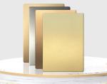 Sandblasted Titanium 201 Stainless Steel Color Plate Cold Rolled