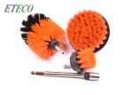 Carpet Cleaning Bristle Brush For Drill White Corrugated Inner Box Packed