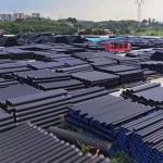 Inner Rib Corrugated High Density Polyethylene Pipe / Hdpe Twin Wall Drainage