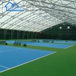 Sports Marquee Aluminum Alloy Frame Curve Tent Tennis Court Tent For Sports