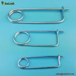 Spring Wire Coiled Tension Safety Pin, Small body Diaper Pin ,Zinc Finish Safety