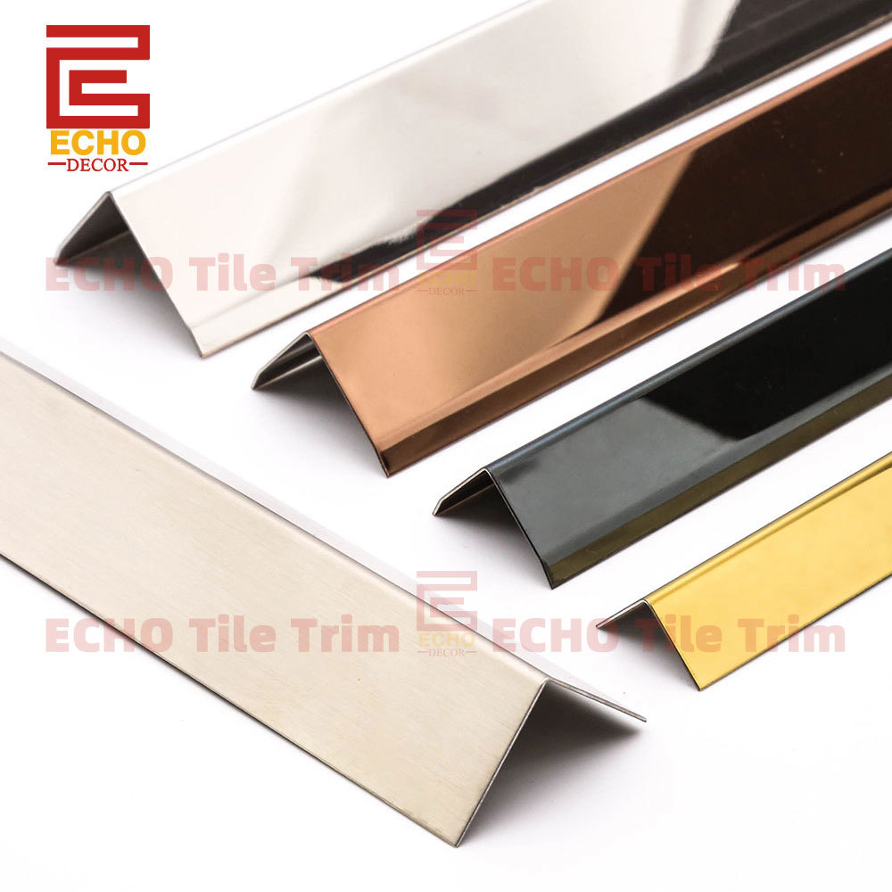 L shape tile trim