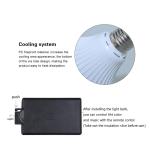 Plastic 7-15W Disco Ball Light Size 119*88MM For Shopping Malls