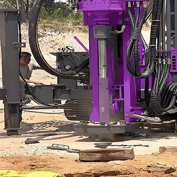Reverse Circulation Drilling Rig Power 132KW Hydraulic Core Drilling Rig Crawler Drilling Machine