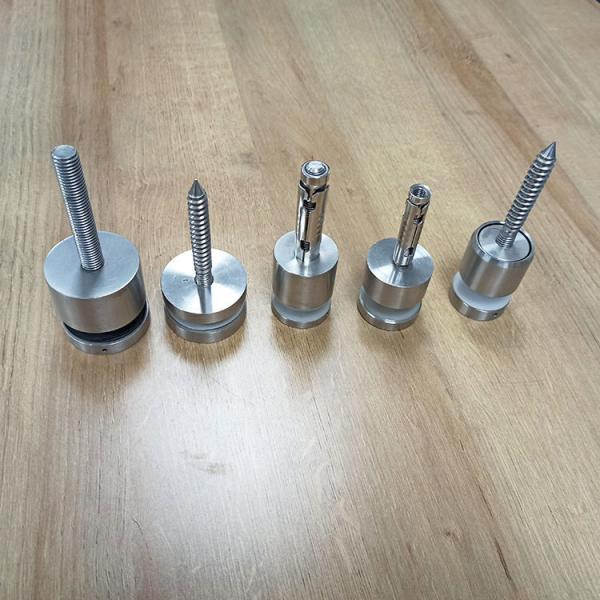 Adjustable Fixing Stainless Steel Glass Railing Standoff Pins Wall Mounting