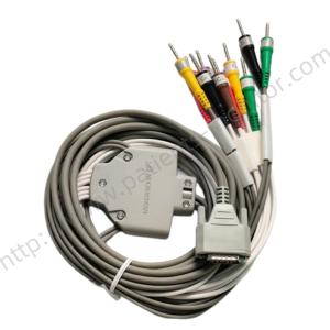 China NIHON KOHDEN ECG Patient Cable BJ-961D 10 Leads IEC Color Code TPU Cable for ECG Machine wholesale