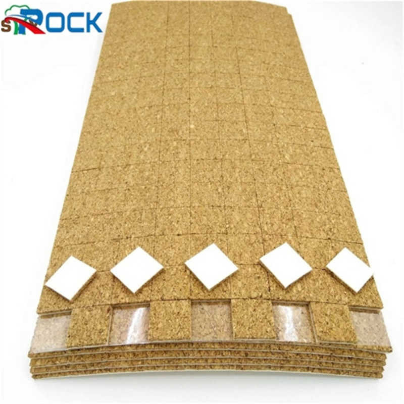 PVC Sponge Self Adhesive cork bumpers For Glass Protection Pollution Free
