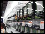 COMER mobile phone accessories shops Retail anti theft display hooks