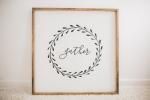 Home Decoration Wall Sign Sayings , Hanging Personalized Wood Family Signs