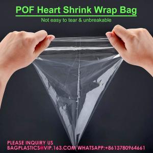 China Sustainable Heat Shrink Wrap Bags POF Heat Shrink Wrap For Homemade DIY Packaging Soap Candle Bath wholesale