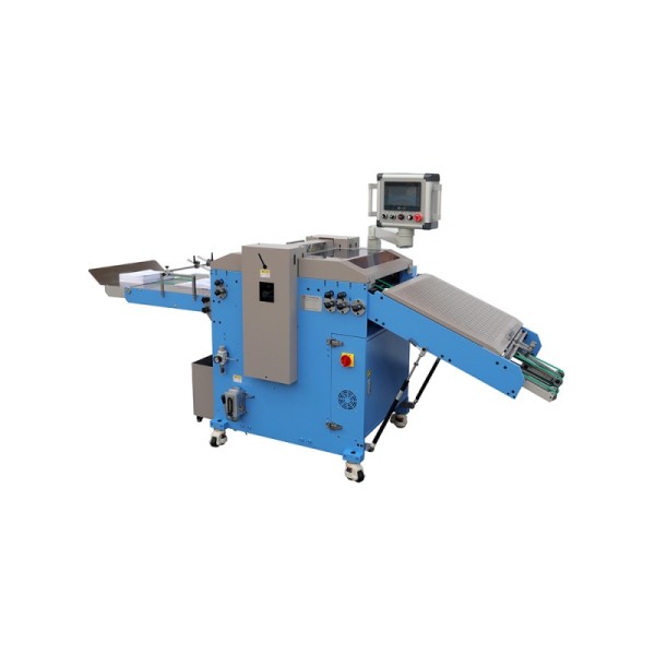 Position Punching Machine inline connectable with bookbinding lines stable cam punching cardboard applicable