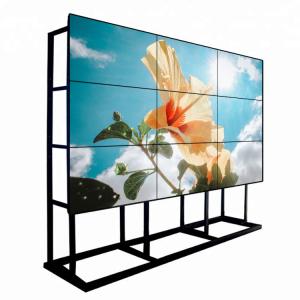 China Multi Screen 65inch LCD Free Standing Video Wall 3x3 100/240V AC HR65CB wholesale
