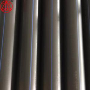 China Light Weight HDPE Solid Wall Pipe Sdr 11 Flexible Connection For Construction Site wholesale