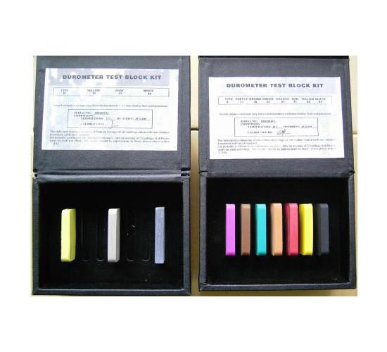 Quality Hardness test block for durometer shore A shore D  durometer test block Kit Shore A Hardness Block for sale