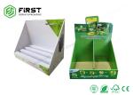 ODM Corrugated Countertop Display Matte Laminated Cardboard Counter Display