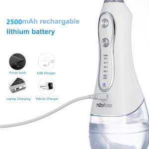 China 4 in 1 Electric Water Flosser Black/White 2500mAh Rechargeable Battery 5 Hours Charging Time wholesale