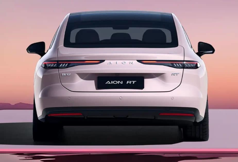 AION RT range 520KM-620KM, the cheapest sedan with LiDAR in China.