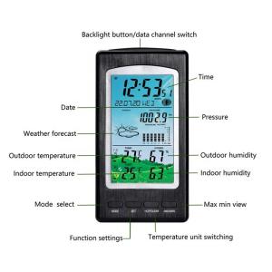 China Weather Station With Barometer And Indoor Thermo-Hygrometer wholesale