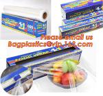 food plastic wrap, High quality and safety transparent best fresh hot blue Jumbo