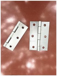 China Truck Box Metal Door Hinges / Steel Cast Iron Butt Hinges 0.9mm Thickness wholesale