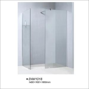 China Two Sides Frameless Walk in Shower Screen / Clear Glass Shower Doors wholesale