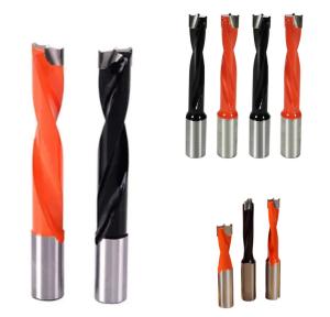 China Spiral Flute Tungsten Carbide Inserted Wood Dowel Drill Bit 14mm wholesale
