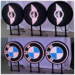 Double-face Outdoor Round LED Display P4 outdoor circle led sign