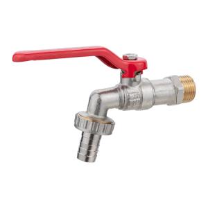 China TMOK High Quality Outdoor Male Thread 1/2&quot;-3/4&quot; Cold Water Taps Garden Bib Brass Kitchen Taps wholesale