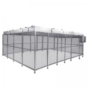 China Class 100-10000 Gmp Modular Clean Room Industrial Portable Dust Free Room Customized on sale