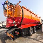 SHACMAN M3000 8X4 18-25m3 12 Wheelers Vacuum Sewage Suction Trucks Cheap Price