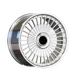 forged alloy wheels 2 pieces Chrome wheel rims forged concave wheels