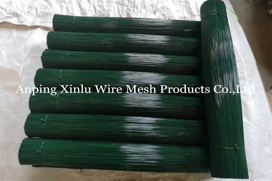 Flexible PVC Coated Steel Wire Tie For Anti Rust 350mpa BWG 12 Q195 Rebar Copper Double Loop Tie Wire