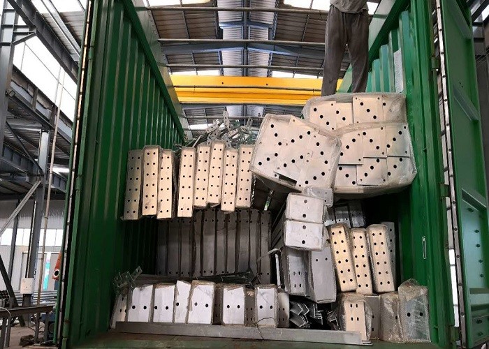 Galvanized Commercial Steel Buildings , Steel Structure Large Metal Buildings