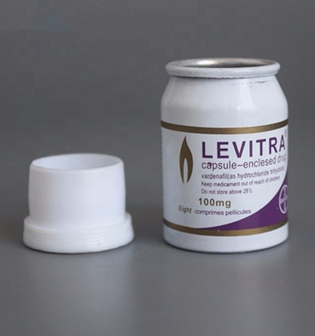 48mm Pharmaceutical Packaging Bottles 20ml Round Pill Jar