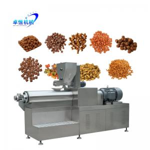 China Stainless Steel Pet Food Extruder for 5000 kg Dried Kibble Dog and Cat Food Production wholesale