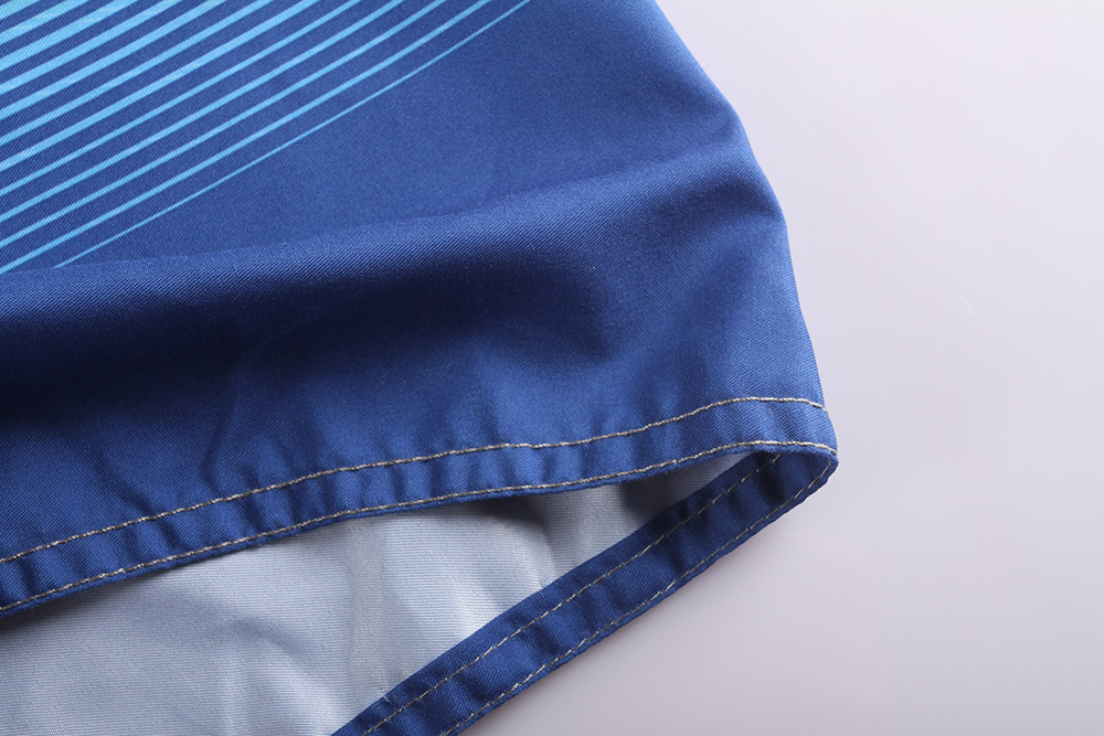 Stockpapa 100% Polyester Mens Striped Board Shorts