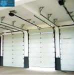 Sectional AC110V 0.376mm Steel Industrial Roll Up Doors