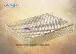 Elegant Tight Top Bonnell Coil Mattress / Hotel Twin Size Memory Foam Mattress